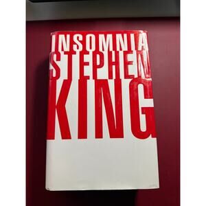 Insomnia Stephen King 1994 1st Edition First Printing Hardcover Book